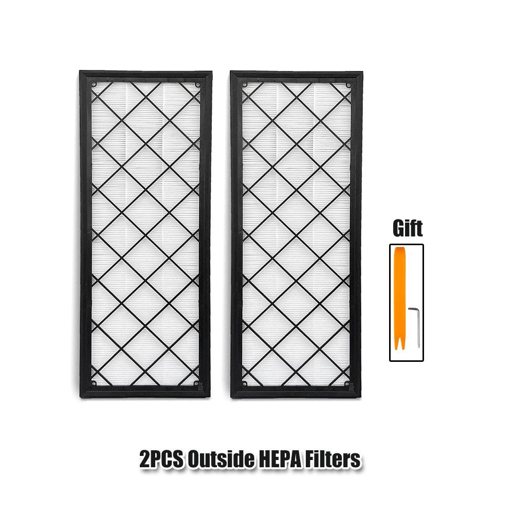 Cabin Air Filter HEPA for Tesla Model Y 2024 Air Intake Filter Replacement with Activated Carbon 2020-2024 Model Y Accessories