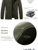 Men's Plus Size Fleece Jacket: Casual and Loose, Perfect for Autumn and Winter. Ideal for Middle-Aged and Elderly.
