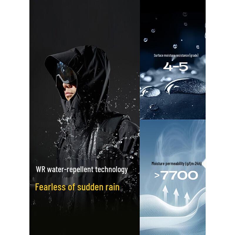 TOREAD Men s Fleece-Lined Outdoor Softshell Jacket L