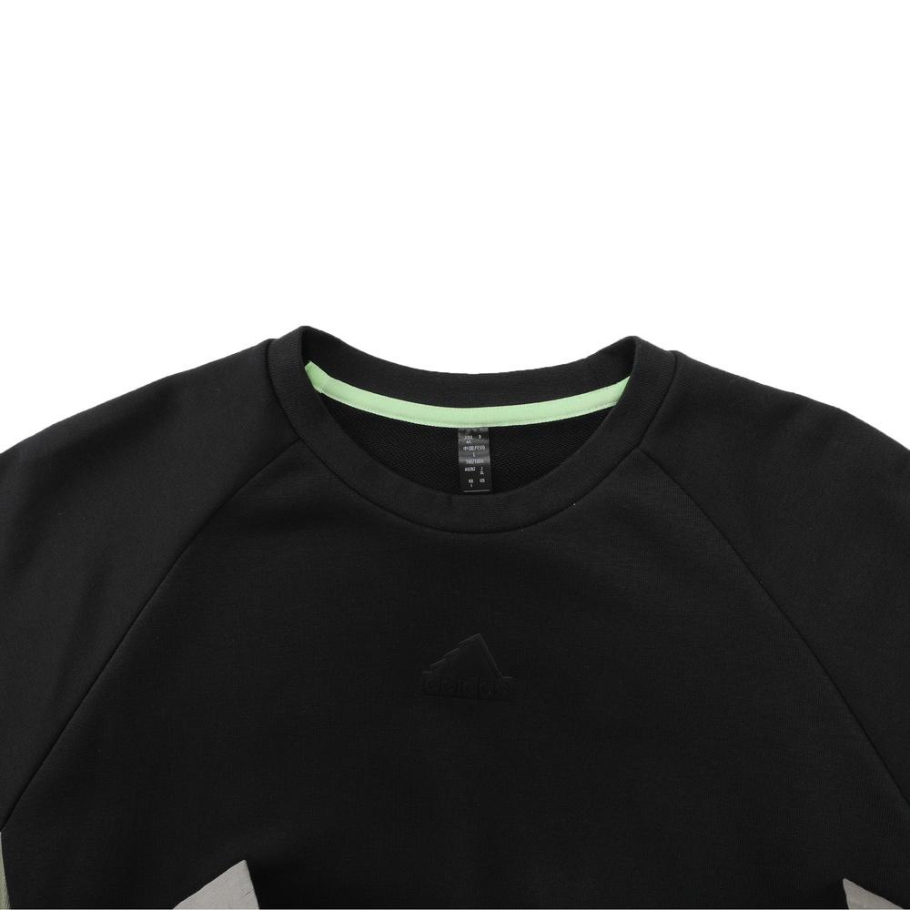 adidas TECH RAIN CREW SWEATSHIRT Men's Black JI8671