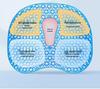 Silicone Honeycomb Gel Seat Cushion – Cool Summer Comfort for Office or Car