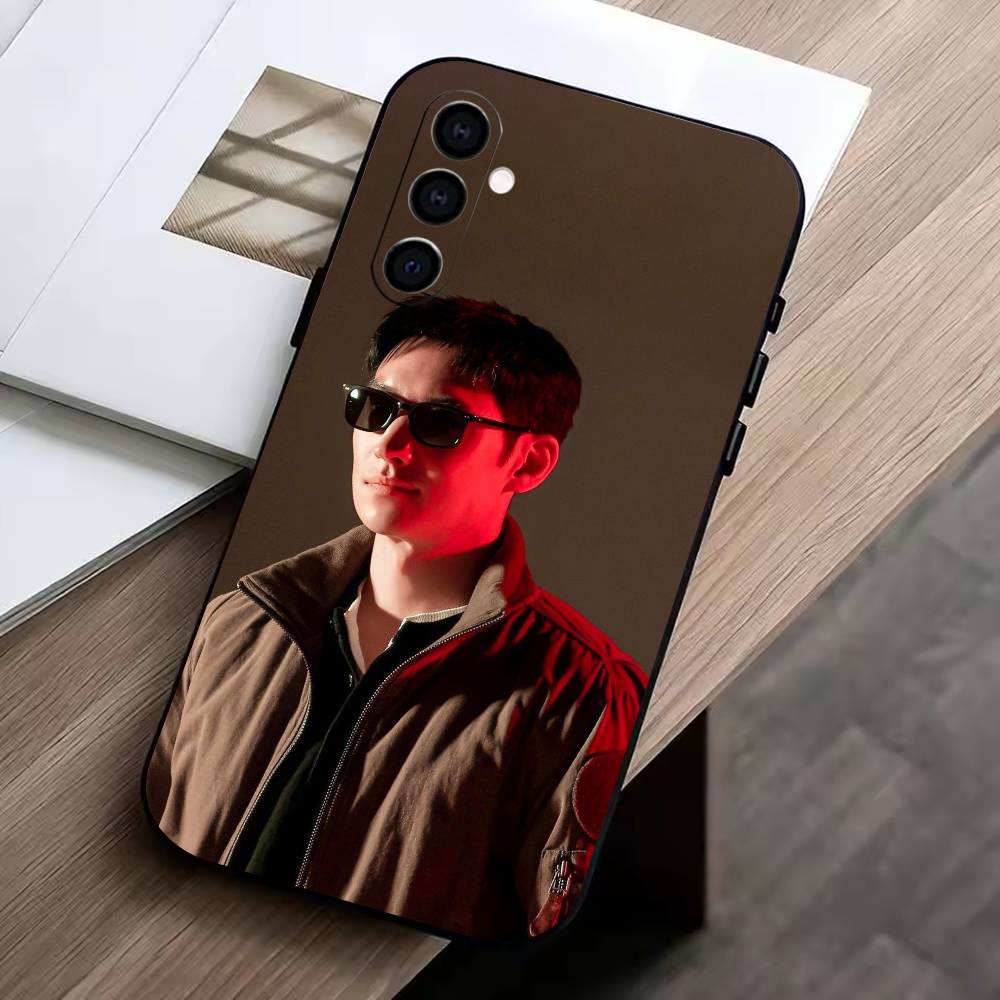 

ActressK L-Lee Je-hoon Phone Case Black Silicone Soft For Samsung Galaxy A73,A72,A71,A70,A53,A52,A51 Samsung a41