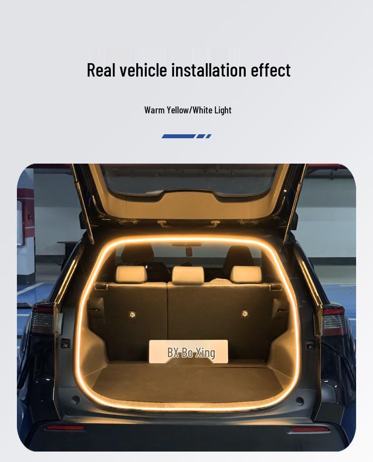 Toyota RAV4 Rongfang Weilanda Kofferraum & Ambiente Heckklappenbeleuchtung Dekorations-Kit