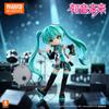 Original Hatsune Miku Q version 17th Miracle Edition Miku Singer Action Figure Joint Mobility Assembly Toy Doll Gift