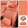 Adjustable Neck Pillow for Car Travel Universal Memory Foam Headrest Pillow Ergonomic Support Auto Breathable Nappa Leather Seat Cushion Long