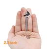 Mini 2.5/4 Inch Adjustable Spanner Open-End Small Wrench Tools Adjustable Wrench Set Can Be Carried With You Key Hand Tool