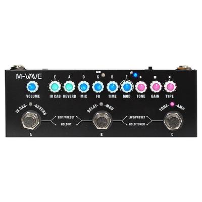 Multi-FX: 9 IR Cabinets, Tape Delay/Phaser/Reverb, 24bit/48kHz AC Model | Guitar Effects Pedal