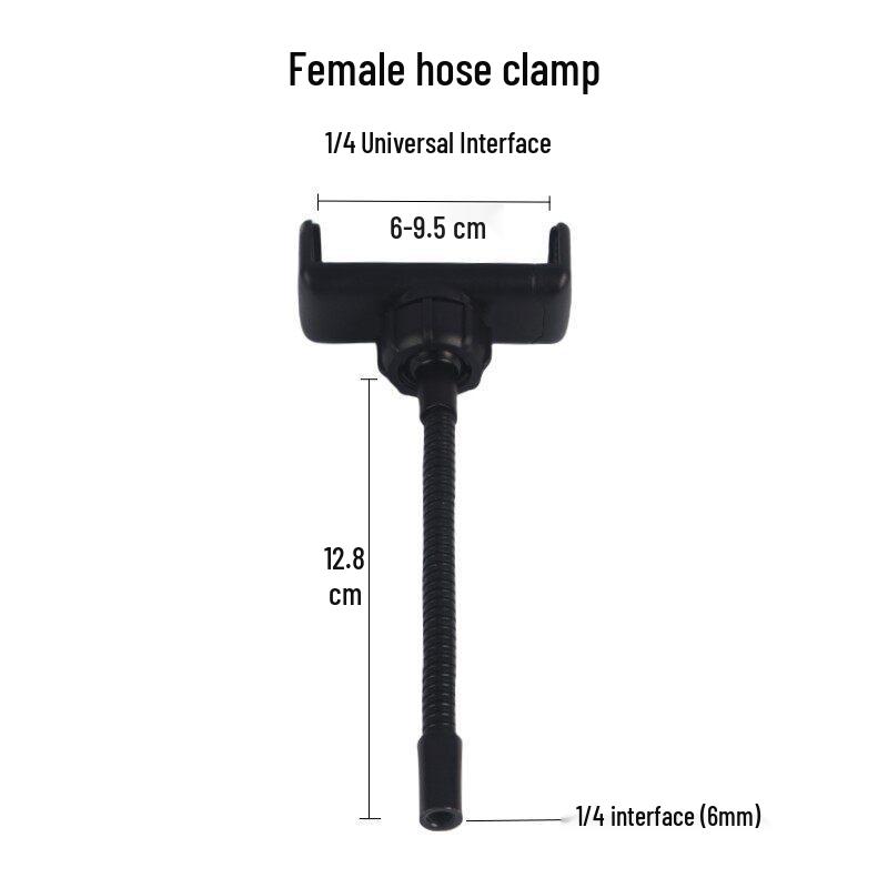 Universal Phone Clip & Tripod Stand with Rotating Head and Horizontal/Vertical Positioning