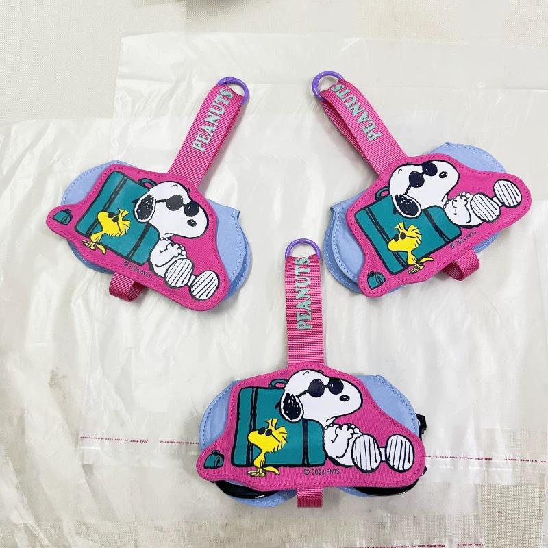 Japanese Snoopy Anime Sunglasses Protective Case - Portable & Anti-pressure Storage Bag