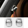 Car Inner B-pillar Hook Fit For Benz GLE GLS - Matte Silver Cover Trim