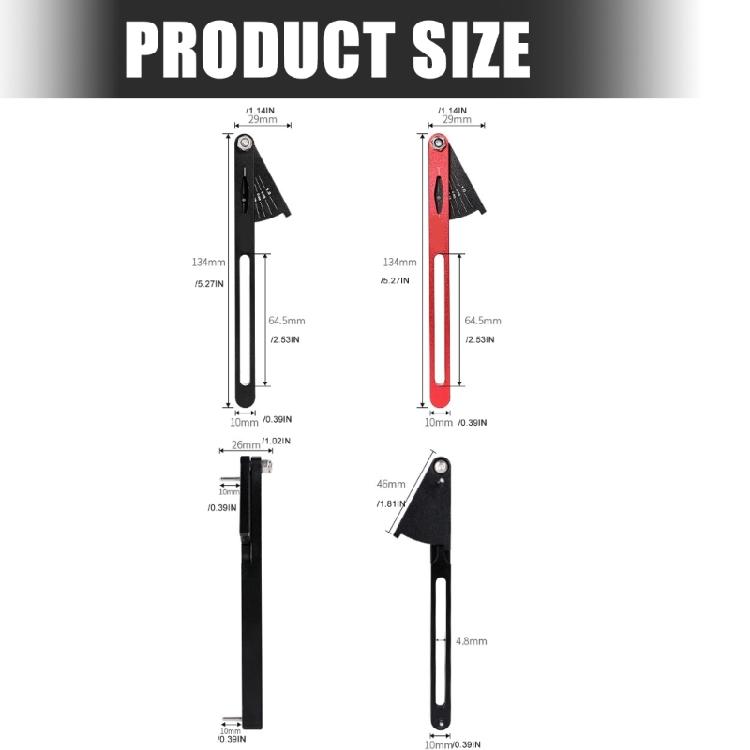 Bicycles Chain Wear Indicators Tool Multifunctional Bike Chain Gauges Measurement Checker Road Cycling Repair Tool