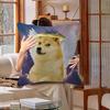 Abstract Shiba Inu Print Cushion Cover Car Throw Pillow Case For Sofa Car Christmas Gift 40X40Cm 45X45Cm