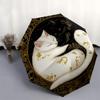 Yin-Yang Cats: A Unique Art Print for Cat LoversUmbrella, Portable 3-Fold Compact Umbrella,Christmas Gift ES568