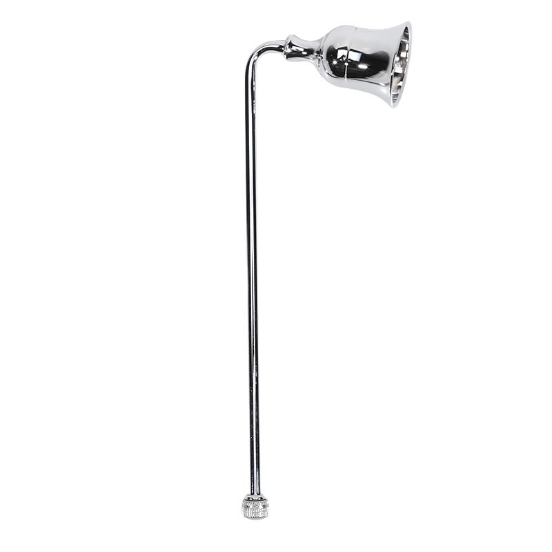

Bell Long/Short Handle Candle Tool Candle Extinguisher Bell Metal Small Horn Candle Extinguisher Cover Non Blowing Candle Cover