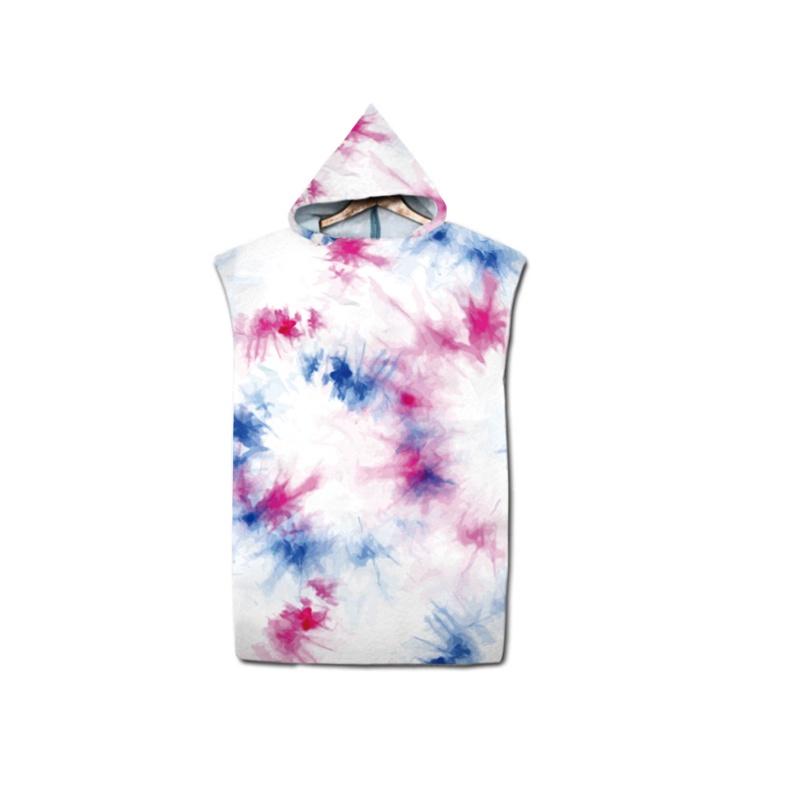 Quick Dry Hooded Bathrobe Towel For Beach And Outdoor Activities