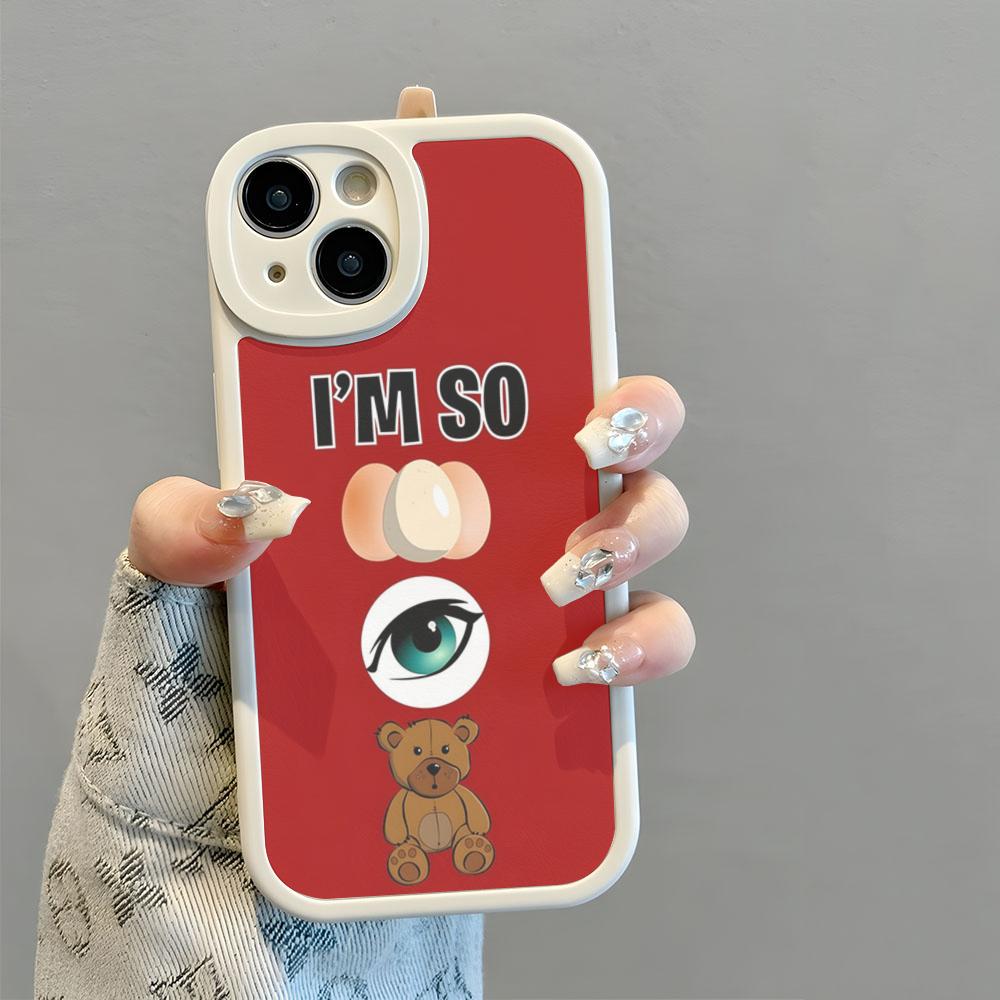 Ted Bear Movie Ted Kiss MY Butt Ass Phone Case New 2025 Lambskin Silicone For IPhone 16 15 14 11 12 13 Pro Max Mini Anti-robbery