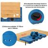 Professional 35mm Hinge Template Set and Small Blue Lock Hole Locator User friendly