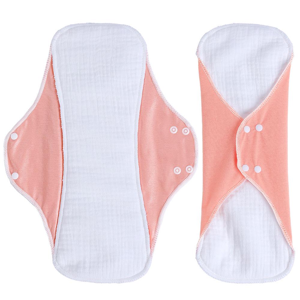 Washable Cotton Incontinence Pads & Panty Liners for Adult Leakage and Postpartum Use