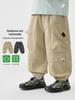 Spring 2026 Trendy European Boys' Long Workwear Pants for Kids and Toddlers
