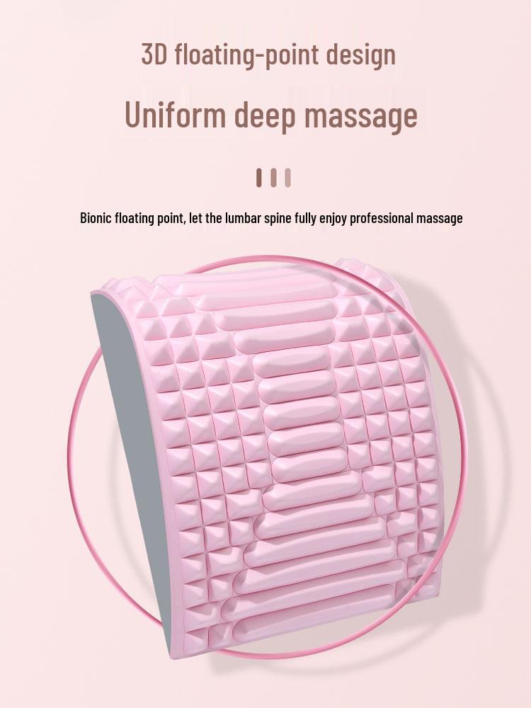 Lumbar Soother: Yoga Waist Stretcher & Back Support Massager