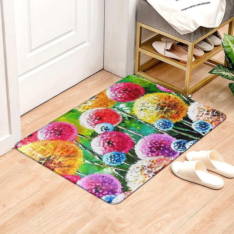 House entrance carpet Home doormat Modern Nordic style Room Bath mat Foot mat bathroom non-slip mat Kitchen water absorption mat