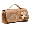 Capybara Stationery Bag Large Capacity Pen Box Cute Decompression Pen Bag  Gift