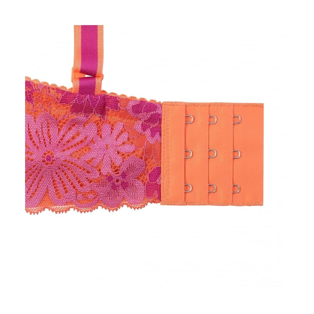 AMOSTYLE Charming Bra Retro Pop G65 Size Glamor(R)(Large) (No Pads) M021(Violet)