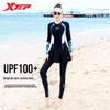 Women's Two-Piece Long Sleeve Sun Protection Swimsuit