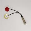 Kalimba Thumb Piano Pickup Piezo Transducer with Endpin Jack Contact with 6.35mm End Pin Jack for Thumb Piano Kalimba