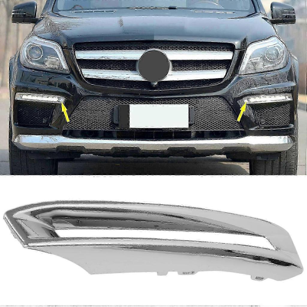 Mistlamp Sierstrip, Linker Voorbumper Grille Chroom Afdekking, Voorste Onderkant Montage