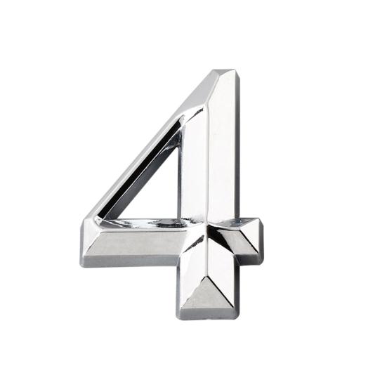 

Позолоченная табличка на дверь дома, номер адреса, цифра, табличка, знак, домашний декор для отеля 4