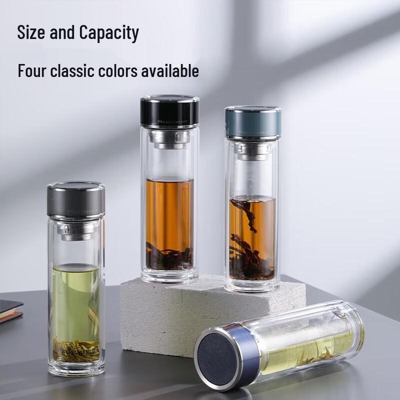 Fuguan G2213 Double-Layer Glass Cup