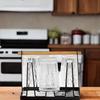Simple And Stylish Glass Cup Organizer For Space Saving Cup Drying Rack Cup Holder Kitchen Mug