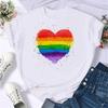 Summer New Fashion Graphic Print Lgbt T Shirts Women Funny Tshirts Casual Short Sleeves Tops Tees Female Unsiex Clothes