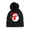 Boys and girls winter hats, new children's hairball thermal hats, festive snowman Christmas hats, children's foreign trade
