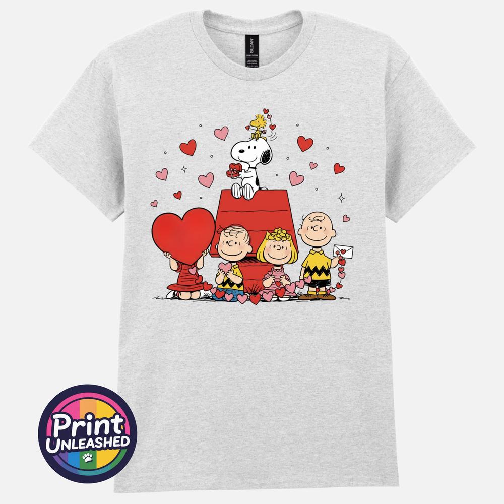 Fun Beagle Friends Graphic TShirt Adult Unisex Cute Tee S2XL Love Friendship