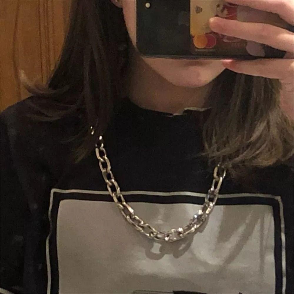Fashion Single Strands Pants KeyChain Big Ring Metal Link Belt Chain Punk Wallet Chain Street Wear