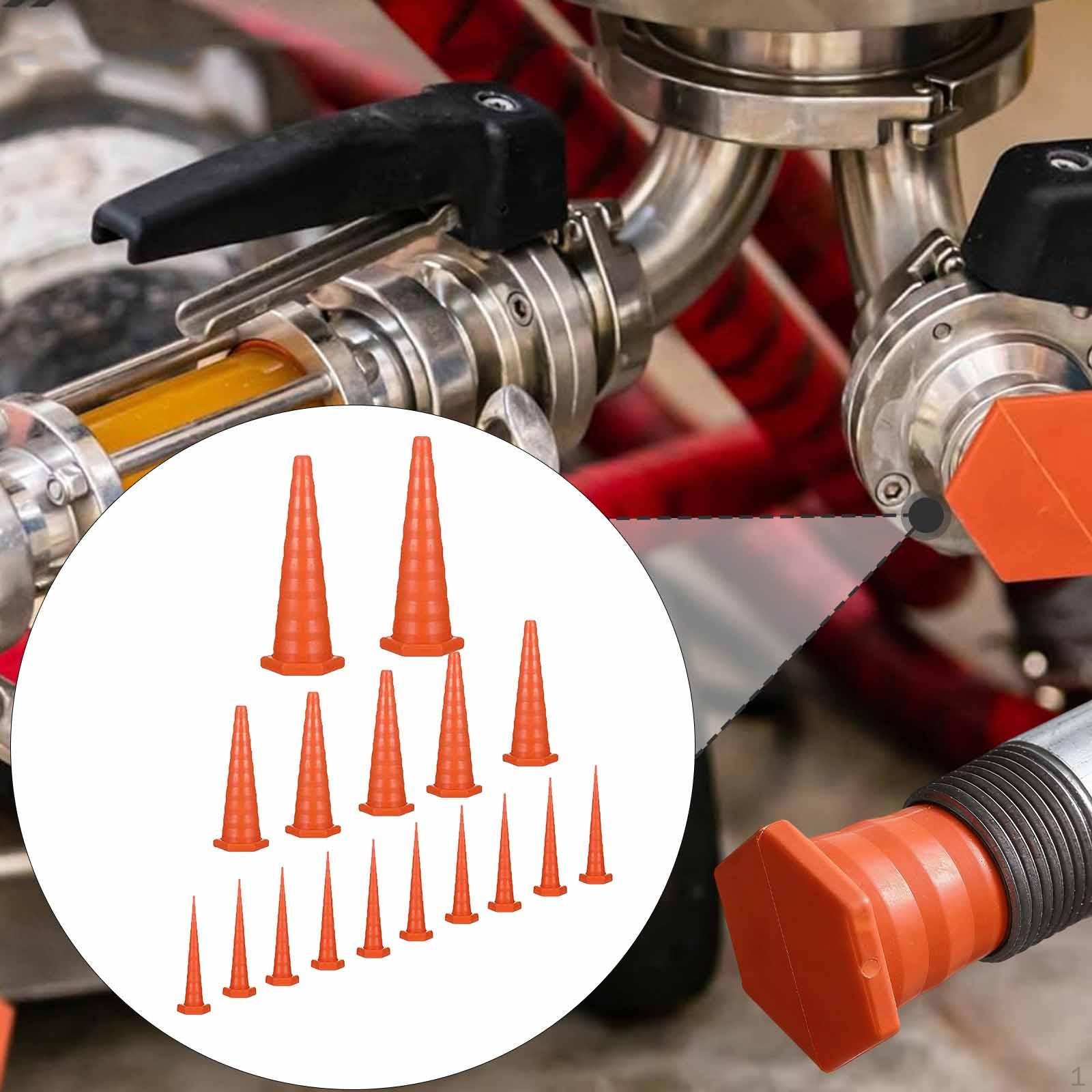 Hydraulic Oil Service Plugs Industrial Kit Dripproof for Garage Pipe Leakage