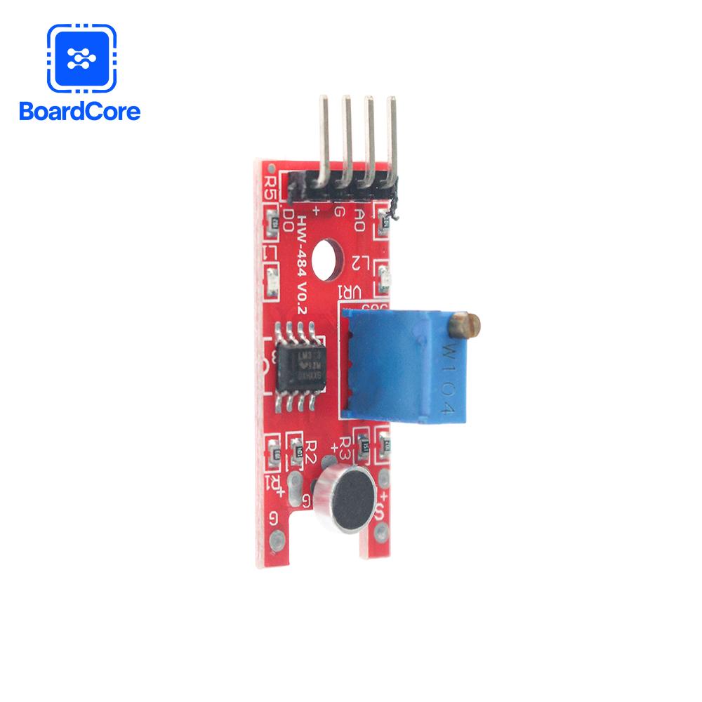 KY-038 Microphone Voice Sound Sensor Detection Module for Arduino AVR PIC Analog Digital Output Sensors