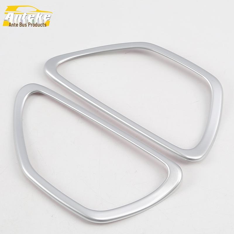 Rear Ashtray Decorative Frame for 17-5 Series: Third Row Lighter Cover Sequin Sticker