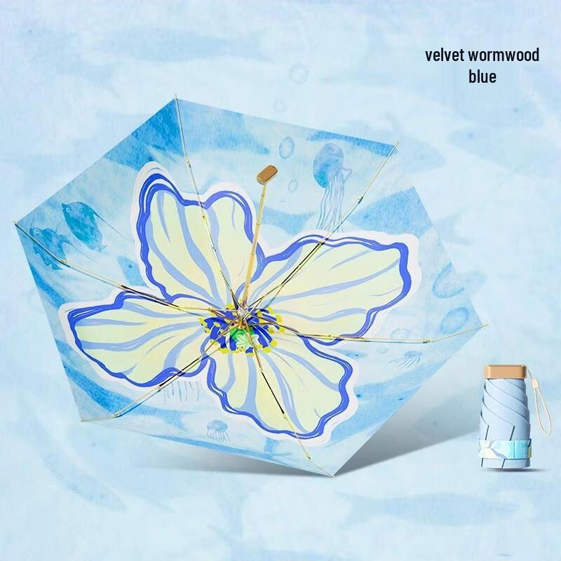 Little Cloth Forest Ultra-light Automatic UPF50+ Sun Umbrella