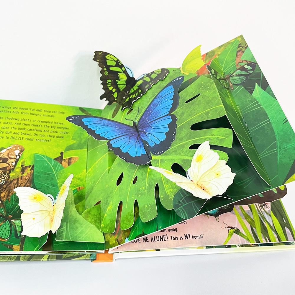 Kids Pop Up 3D Flap Picture English Books Fairy Tales Bedtime Reading Book Enlighten Learning Toy Children Gift Montessori