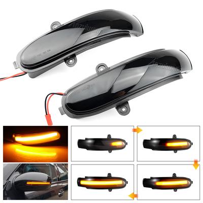 LED Dynamic Turn Signal Blinker Side Mirror Indicator Sequential Light For Mercedes Benz C Class W203 W211 S203 CL203