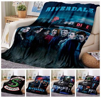 Drama The Riverdale Soft Throw Blanket Throw Blanket Soft Cartoon Printed Bedspread Bedspread Sofa Gift