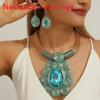 Set Jewelry Creative With Electroplated Crystal Accessories And Modern Style For Enthusiasts Fashion