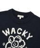WACKY WILLY Women'S Big Lily Graphic Pullover Dark Navy