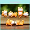 Cute Cartoon Cat Plush Toy Pvc Animal Figurine Blind Box For Car Decor Gift
