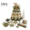 Handmade Gift for Special Occasions DIY Quilted Zodiac Tree Kit, Fabric Patchwork Sewing Constellation Ornament Kit Signs Craft Adults, Desktop