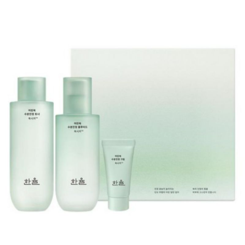 Hanyul Pure Artemisia Calming Water Skincare 2-Item Set (Toner 150ml + Fluid 125ml)