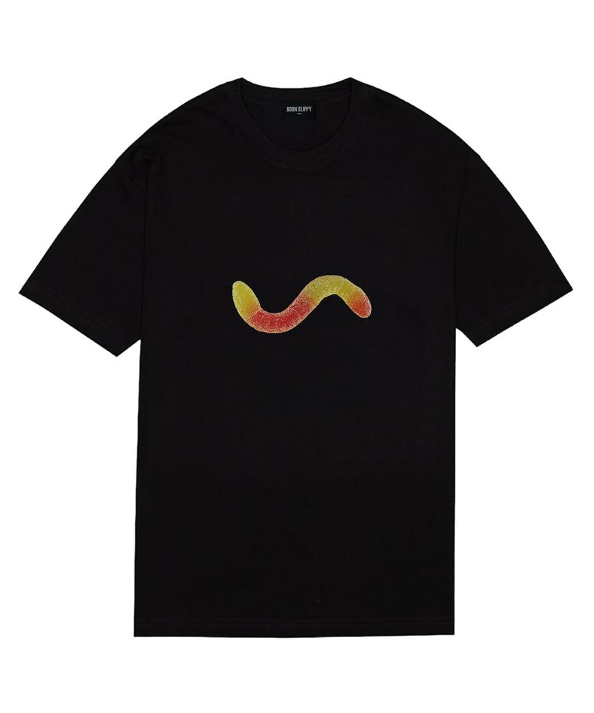 Bonseullipi Gummy Sugar Worm T-Shirt (Black)